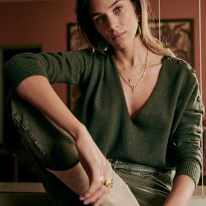 SEZANE CURTIS CASHMERE SWEATER